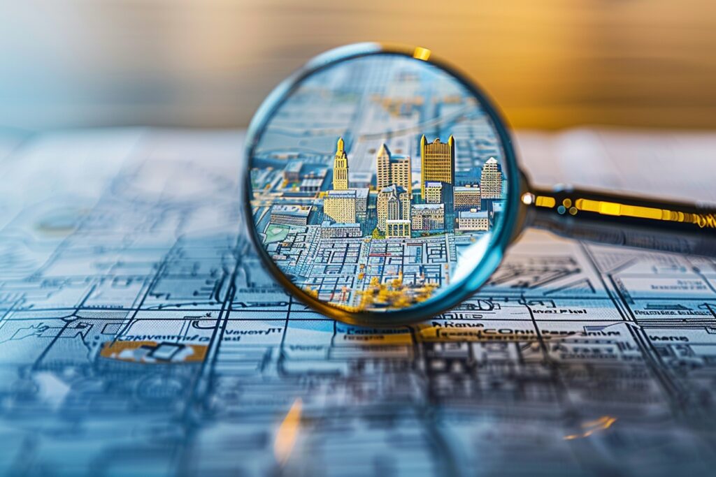 Vue aérienne des différents moyens de transport utilisés à Saint Paul pour une mobilité efficace